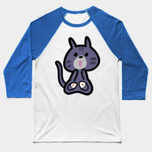 Cat Happy Day Baseball T-Shirt